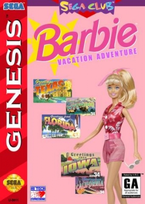 Barbie vacation discount adventure sega genesis